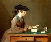 Jean-Simeon Chardin - The House of Cards